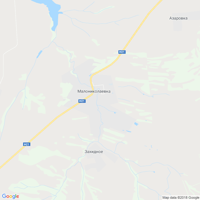 карта Малониколаевка