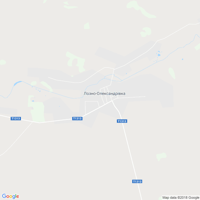 карта Лозно-Олександрівка
