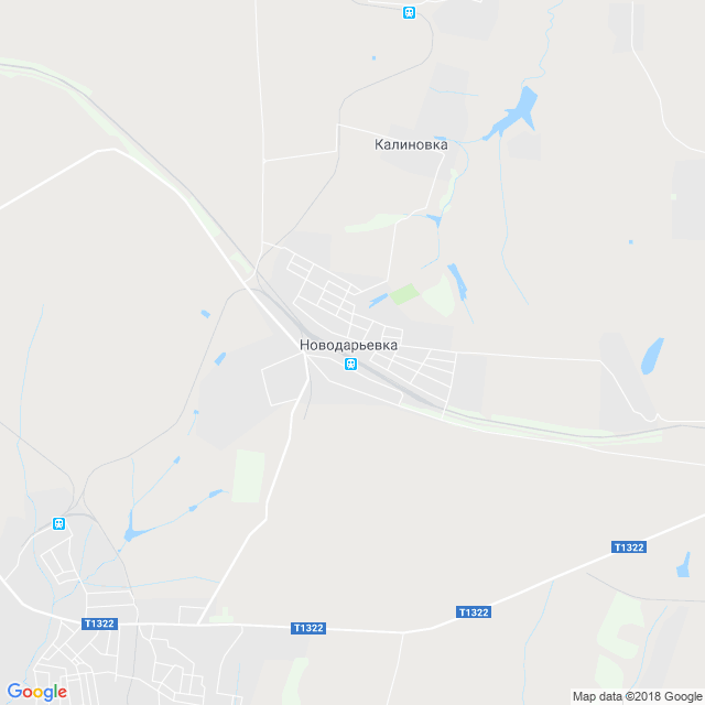 карта Новодарьевка