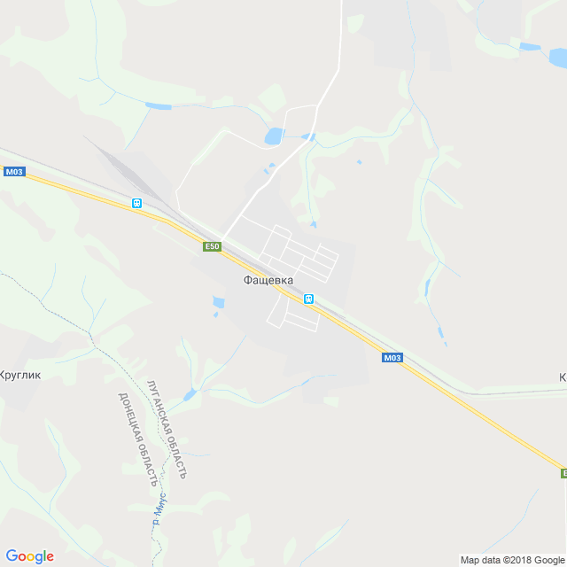 карта Фащевка