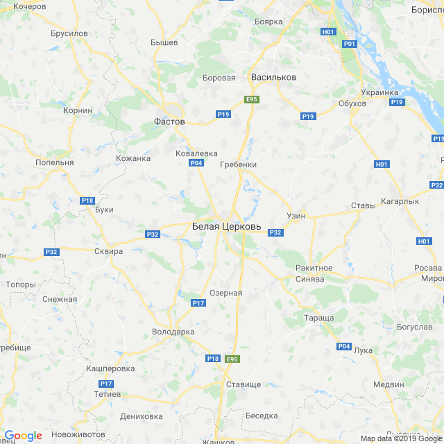 карта Белоцерковский район