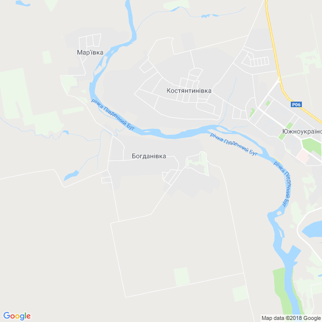 карта Богданівка