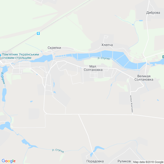 карта Малая Солтановка