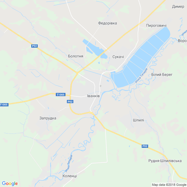 карта Іванків