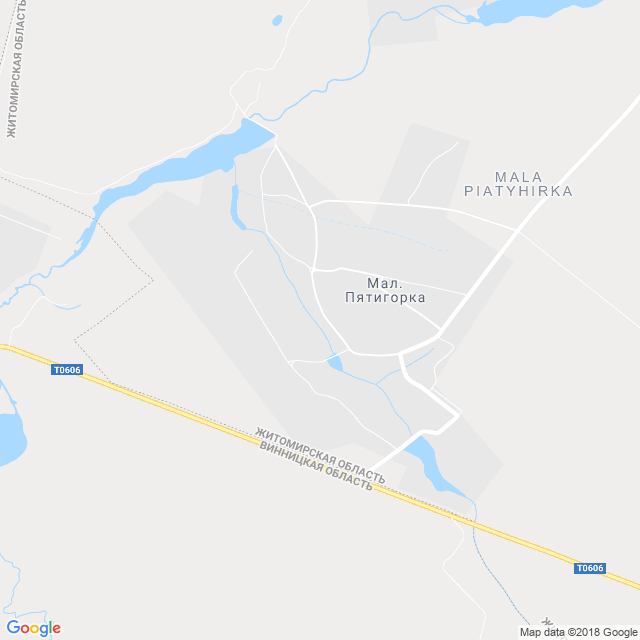 карта Малая Пятигорка
