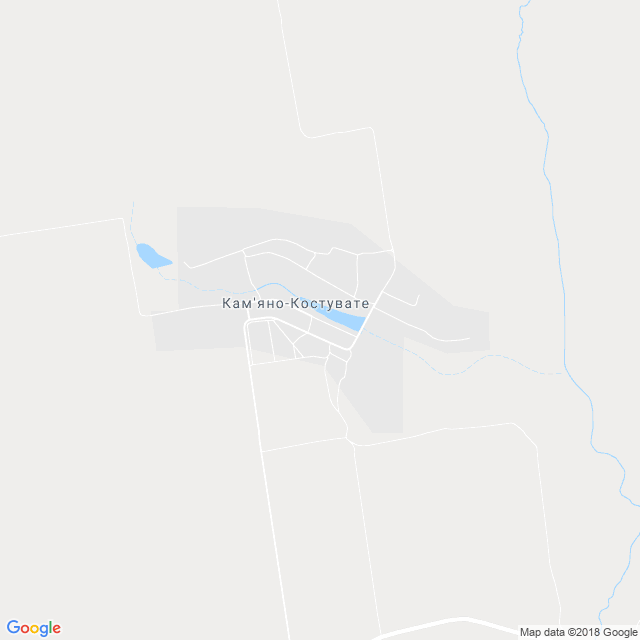карта Кам'яно-Костувате