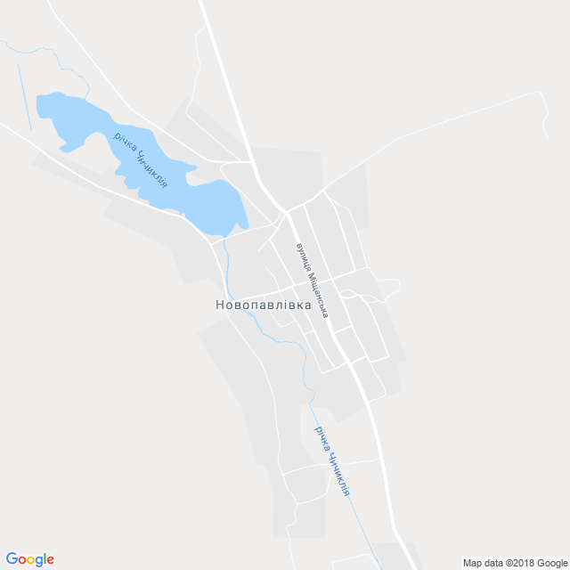 карта Новопавлівка