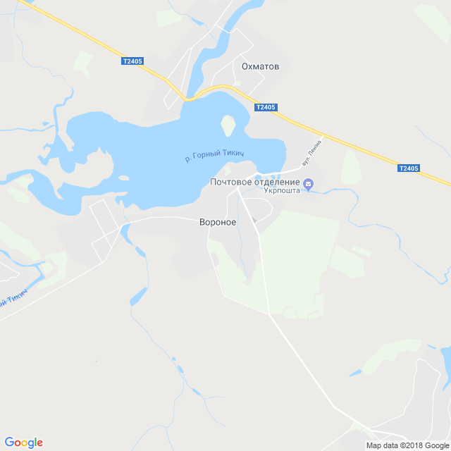 карта Вороное