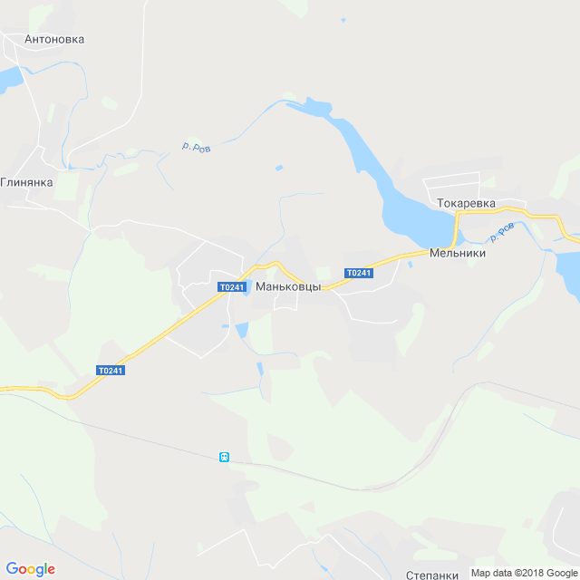 карта Маньковцы