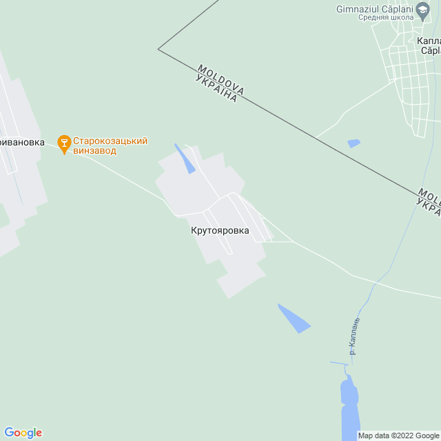 карта Крутояровка