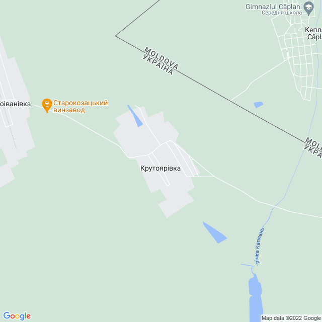 карта Крутоярівка
