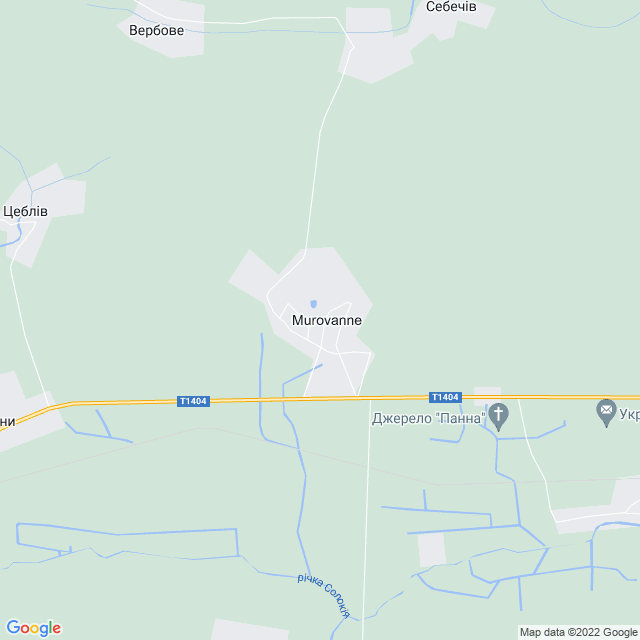 карта Муроване