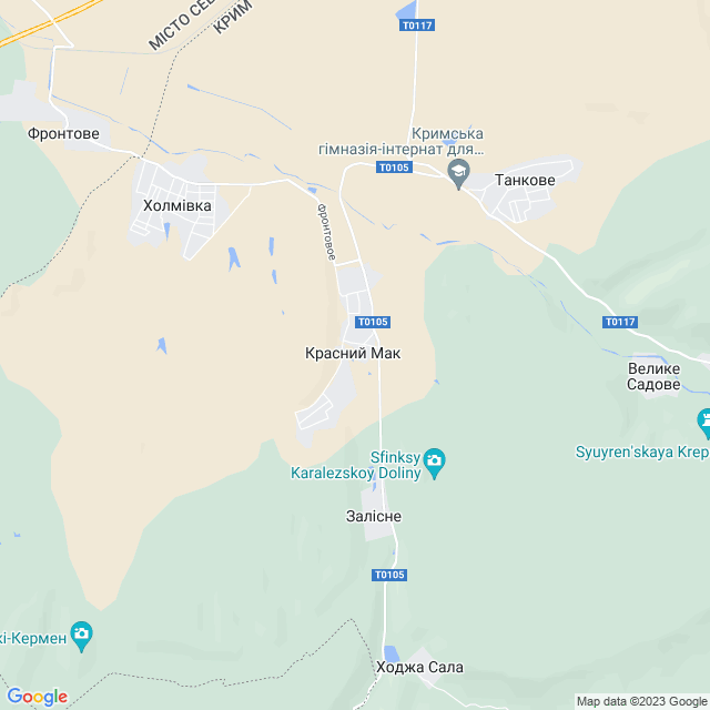 карта Красний Мак