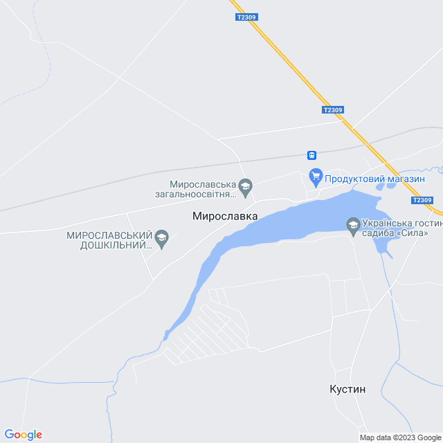 карта Мирославка
