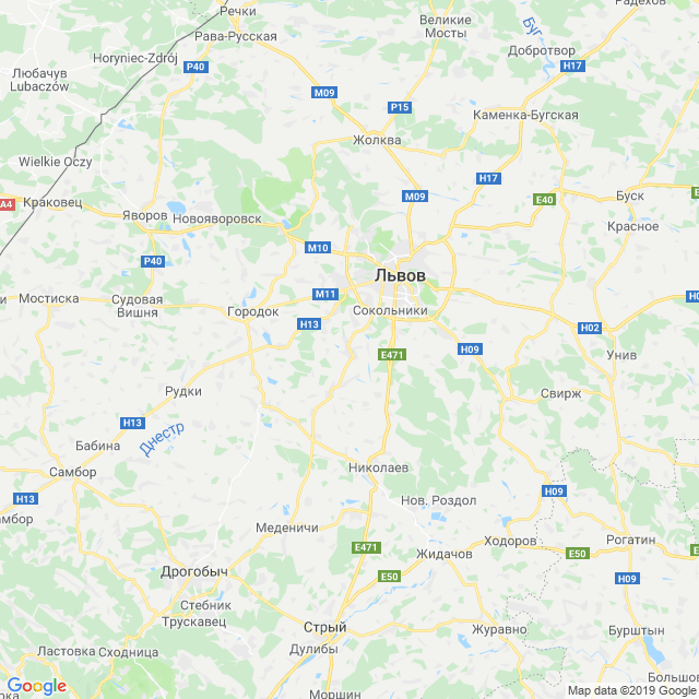 карта Львовский район