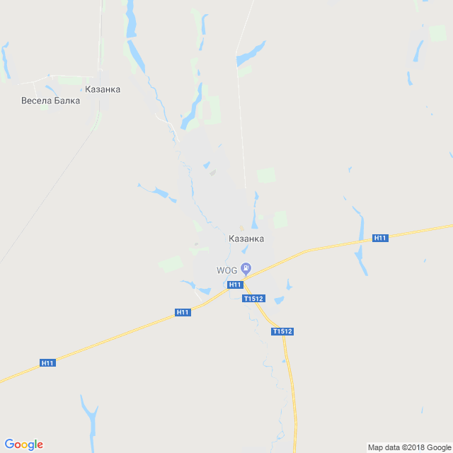 карта Казанка