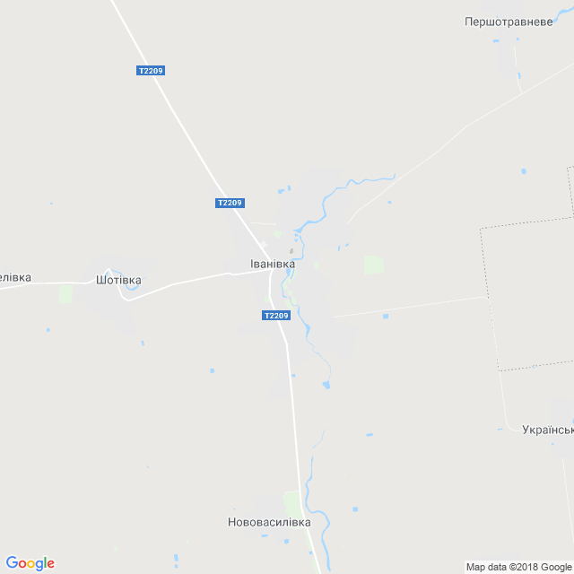 карта Іванівка